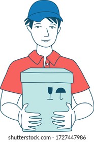 Mobile app with a navigator to track the route. Hand holding gps device. Vector illustration doodles, thin line art sketch style concept