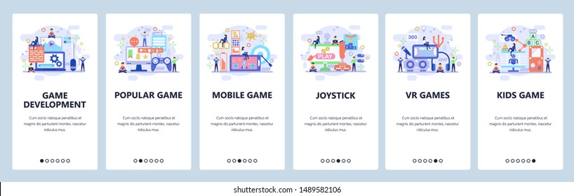 Game Development Banner Images Stock Photos Vectors Shutterstock