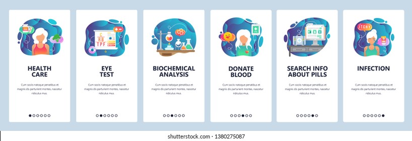 Mobile app onboarding screens. Student graduation, cheerleader, online education, home school. Menu vector banner template for website and mobile development. Web site design flat illustrat