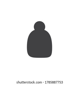 mobile app, personal icon vector