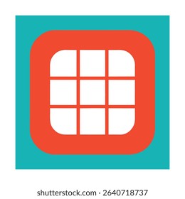 Mobile App Store Icon Grid Layout