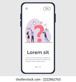 mobile app uiux design with background