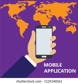 mobile appication vector