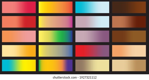 Mobile Applikation Design.Trendy Farbhintergrund. Vektorvorlage. Stockbild. EPS10.