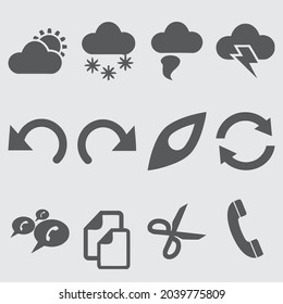 mobile application icon design template