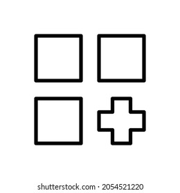 ilustración vectorial de icono de aplicación móvil