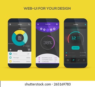 Mobile application interface design