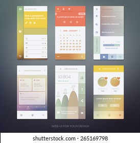 Mobile Application Interface Design 