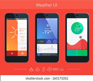 Mobile application interface design