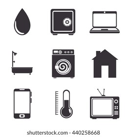 mobile application menu isolated icon design, vector illustration  graphic 