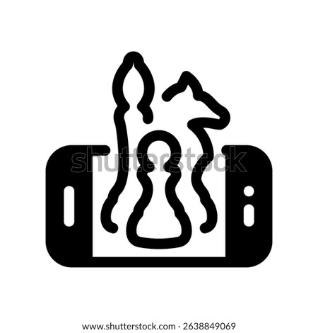 Mobile Application for an Online Digital Chess Match Icon