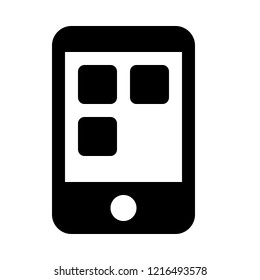 Mobile applications in screen