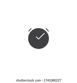 Design des mobilen Apps-Alarm-Symbols