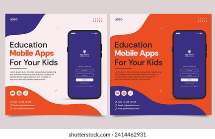 Mobile Apps Marketing Flyer Template