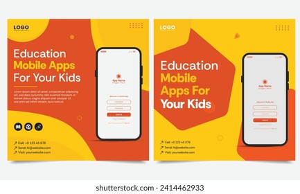 Mobile Apps Marketing Flyer Template