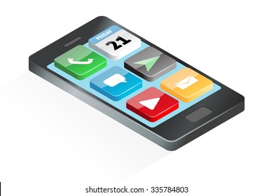 Mobile Apps on Smartphone