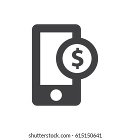 Mobile ATM Symbol Icon Design