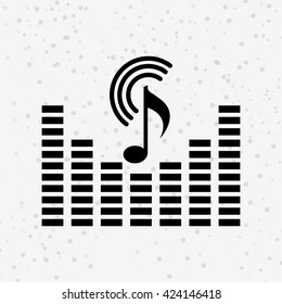 Mobile Audio Design Stock Vector (Royalty Free) 424146418 | Shutterstock