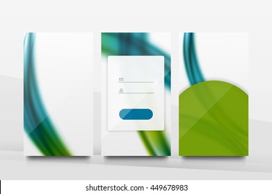 Mobile background ui - geometric abstract pattern. Application wallpaper blank layout