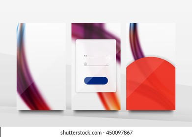 Ui de fondo móvil - patrón abstracto geométrico. Diseño en blanco del fondo de pantalla de la aplicación