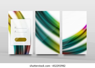 Mobile background ui - geometric abstract pattern. Application wallpaper blank layout