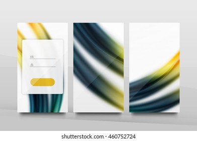 Mobile background ui - geometric abstract pattern. Application wallpaper blank layout