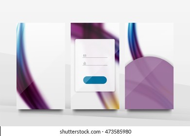 Mobile background ui - geometric abstract pattern. Application wallpaper blank layout