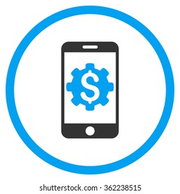 Mobile Bank Setup Icon