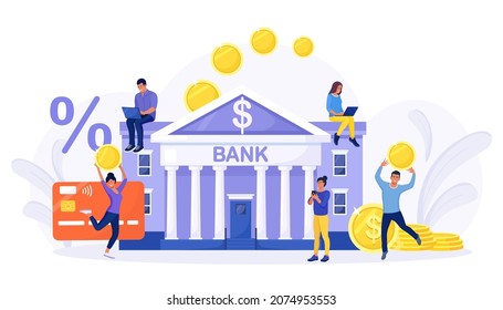 Mobile banking and finance management. Internet payments, transfers and deposits. People using laptop and smartphone for online banking and accounting. Manage finances save for future investment