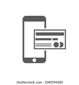 Mobile banking icon