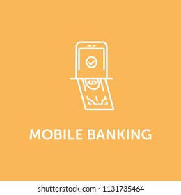 Mobile Banking Icon