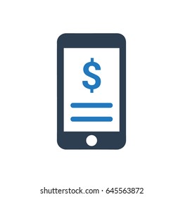 Mobile Banking Icon
