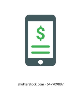 Mobile Banking Icon