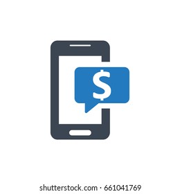 Mobile Banking Icon