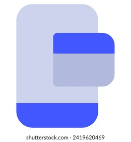 Mobile Banking Icon Illustration for web, app, infographic, etc