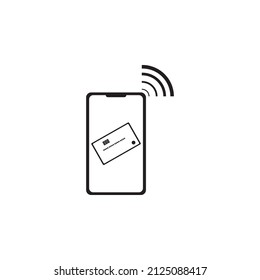 mobile banking icon symbol sign vector