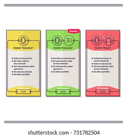 Mobile Banner Set Four