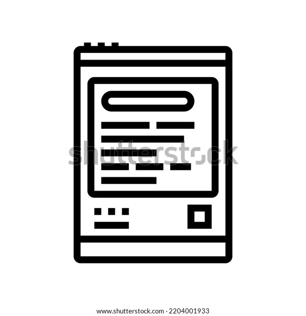 mobile battery line icon\
vector. mobile battery sign. isolated contour symbol black\
illustration