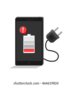 mobile battery power runs out