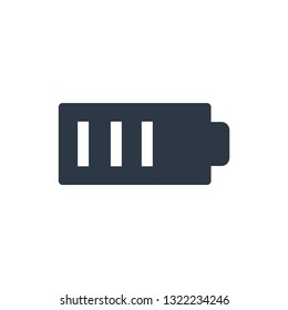 mobile battery vector icon