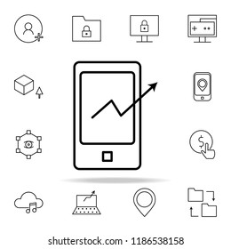 mobile business icon. New Technologies icons universal set for web and mobile