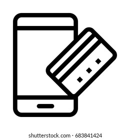 Mobile card icon