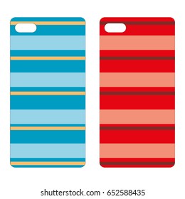 Mobile case cover vector