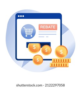 Icono de pago en efectivo móvil, vector modificable

