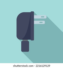 Mobile Cell Charger Icon Flat Vector. Charge Phone. Energy Plug