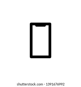 mobile, cell phone icon vector illustration