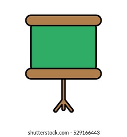 mobile chalkboard icon image vector illustration design 