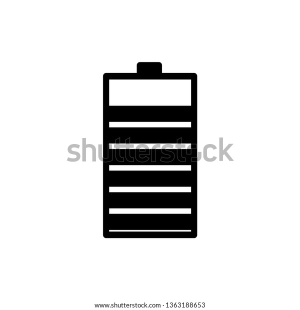 mobile charger battery icon
vector
