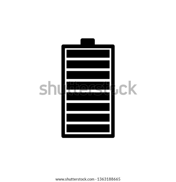 mobile charger battery icon\
vector