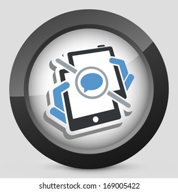 Mobile chat concept